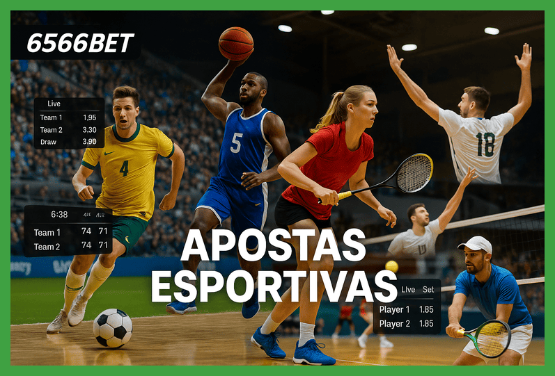 Apostas esportivas no cassino online 6566BET